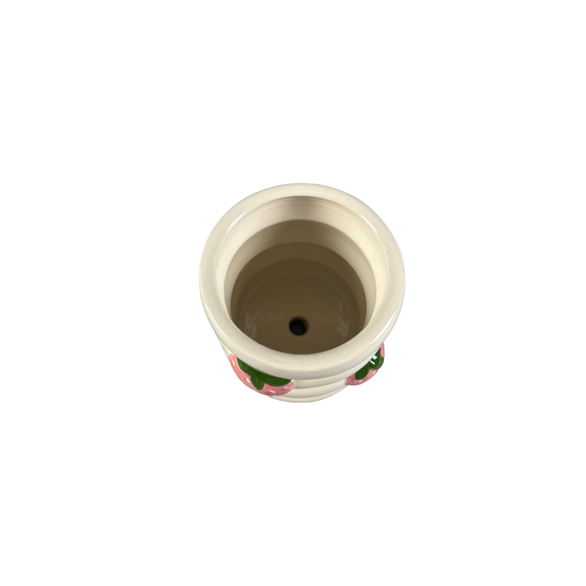 Mini Strawberry Ceramic Pot by Ashland